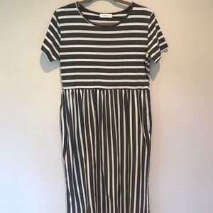 Tickled Teal midi dress, size L